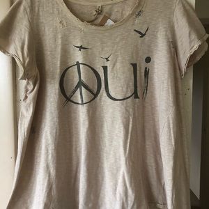 Sold Magnolia Pearl NWT Peace for Paris T